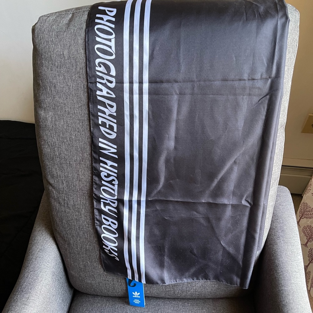 Adidas head scarf by “Naomi Otsu”
